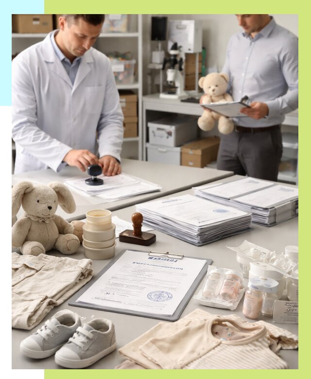 Сертификация детских товаров в Мысках от 15215 р. | Алешин-Мси