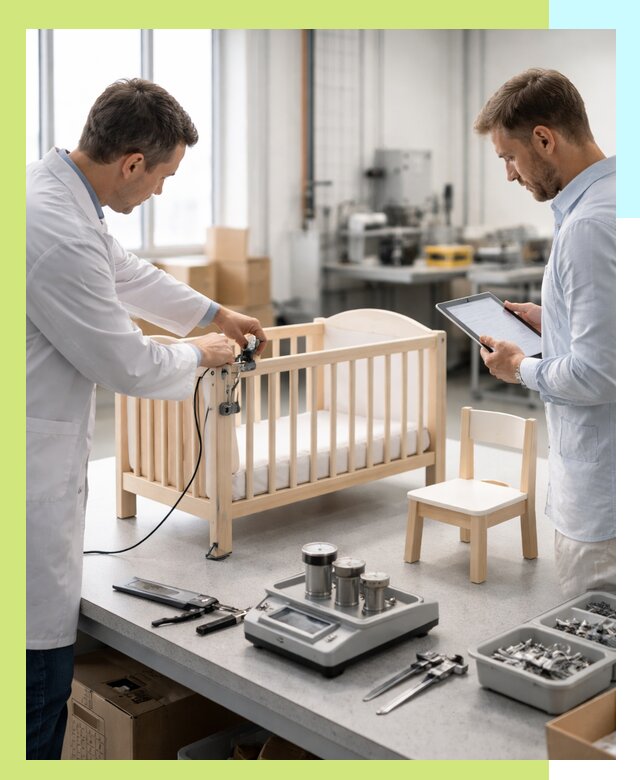 Сертификация детской мебели и проверка безопасности в Мысках