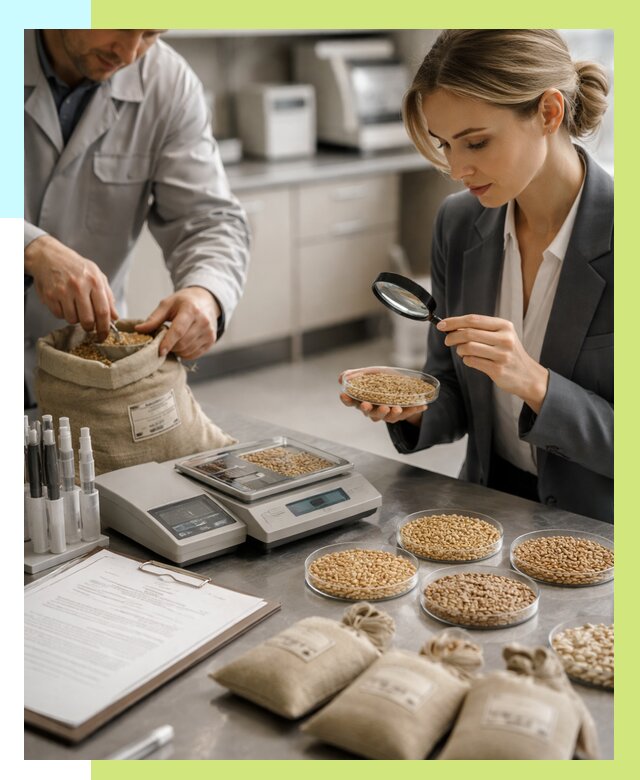 Сертификация зерна в Мысках по цене от 15215 р. | Алешин-Мси