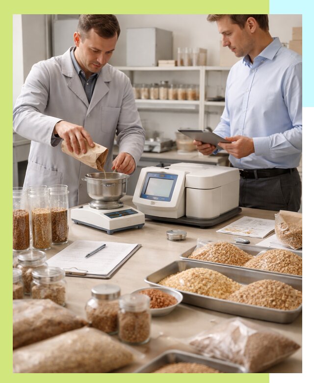 Сертификация зерна и зерновой продукции в Мысках для экспорта