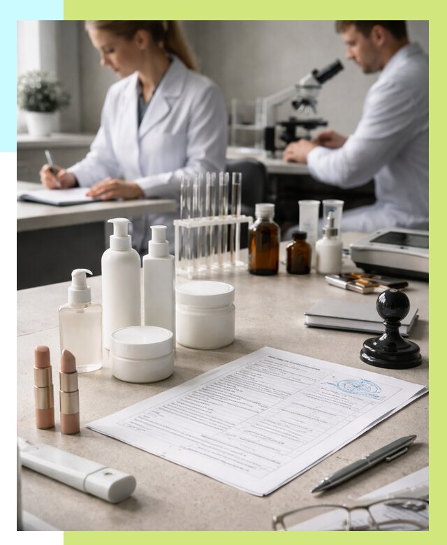 Сертификация косметики в Мысках от 20286 р. - Алешин-Мси