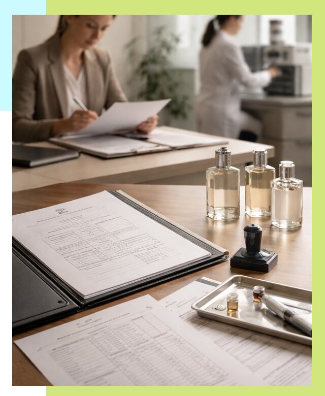 Сертификация парфюмерии в Мысках от 15215 р. | Алешин-Мси