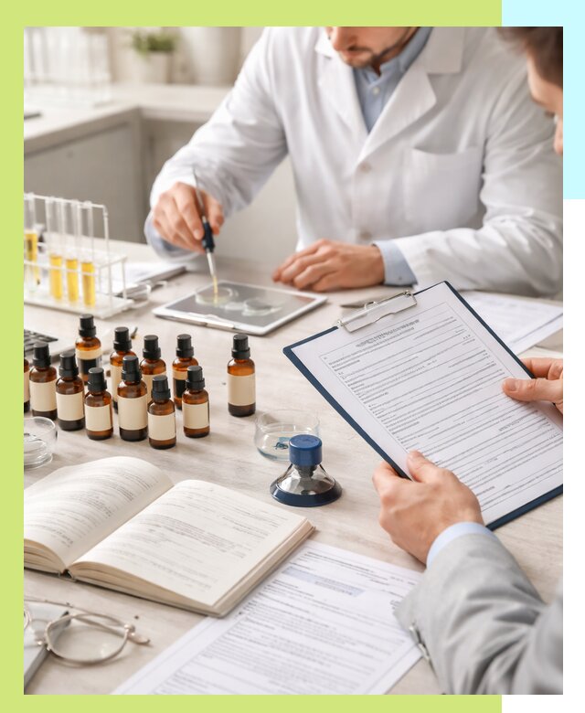 Сертификация эфирных масел и документация качества в Мысках