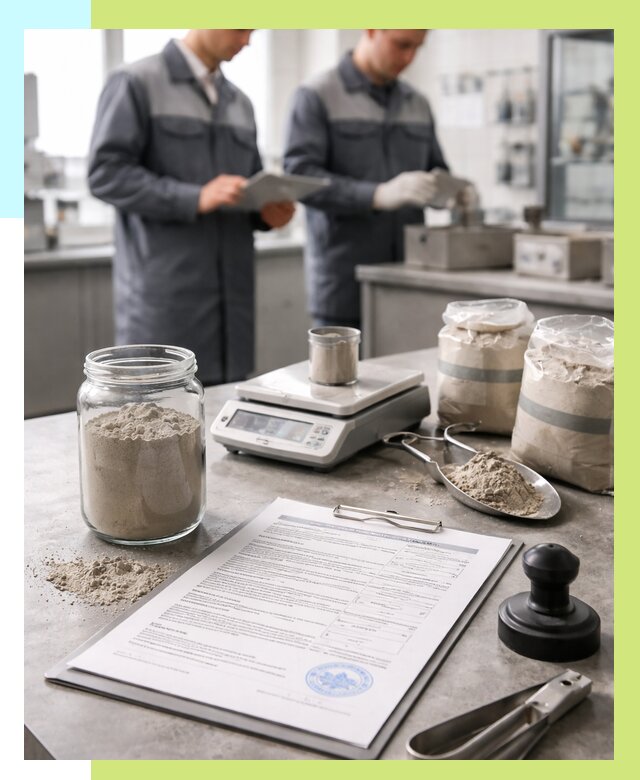 Сертификация цемента в Мысках от 20286 р. | Алешин-Мси