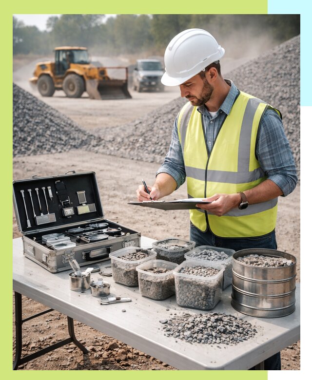 Сертификация щебня в Мысках по ГОСТу и техническим требованиям