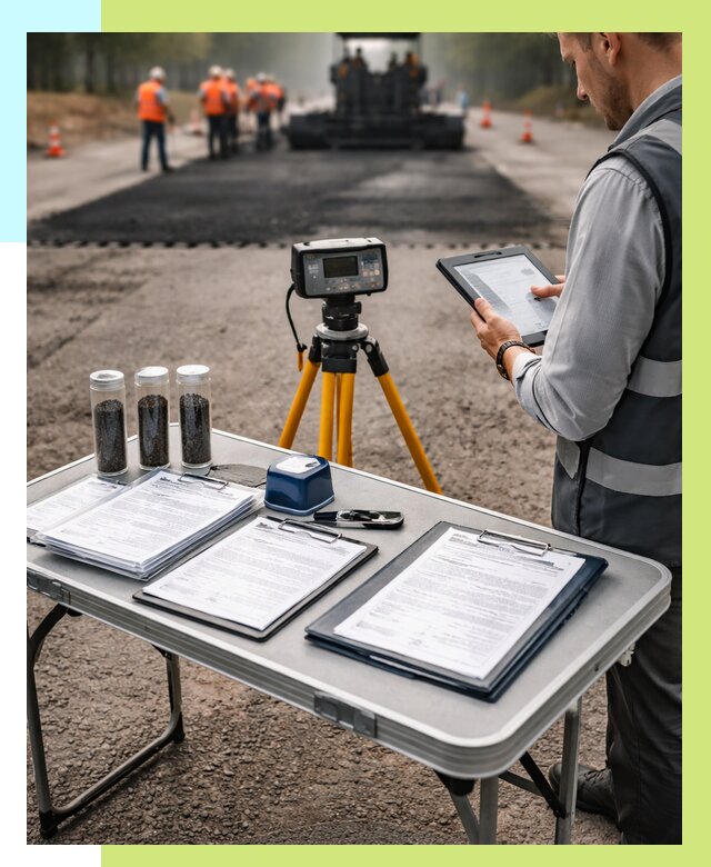 Сертификация асфальта в Мысках от 25358 р. | Алешин-Мси