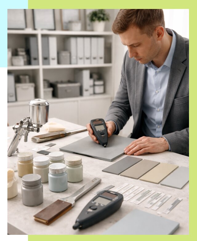 Сертификация краски в Мысках от 25358 р. | Алешин-Мси центр