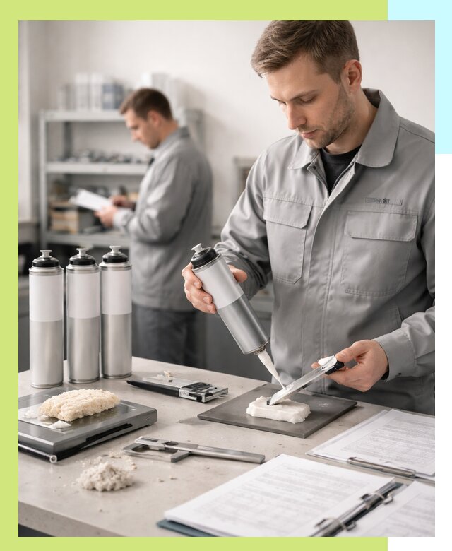 Сертификация монтажной пены и соответствие стандартам в Мысках