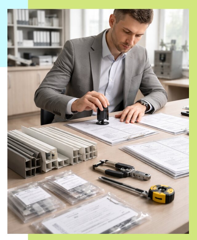 Сертификация ПВХ продукции в Мысках от 8622 р., Алешин-Мси