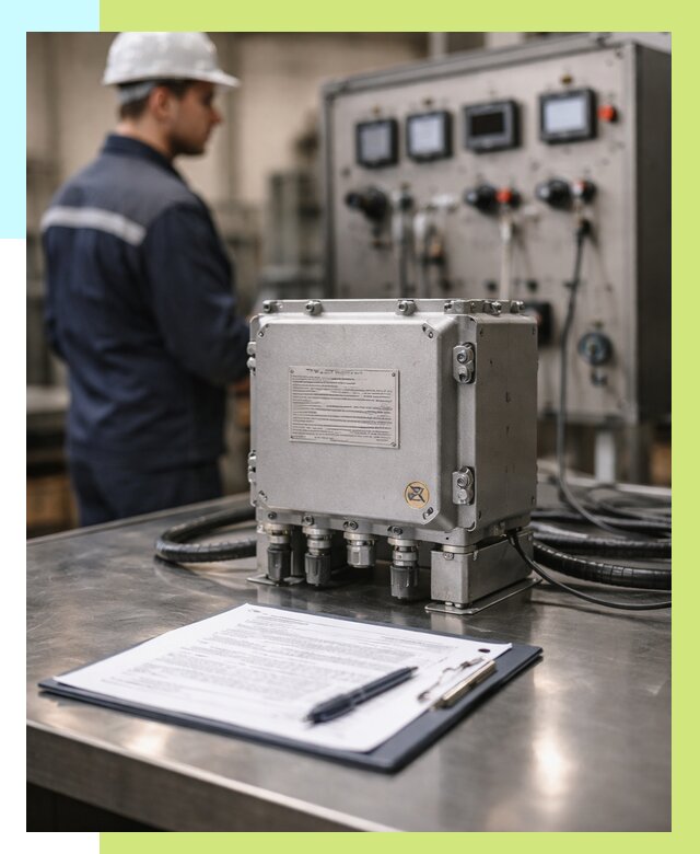 Сертификация взрывозащищенного оборудования в Мысках от 35501 р. | Алешин-Мси