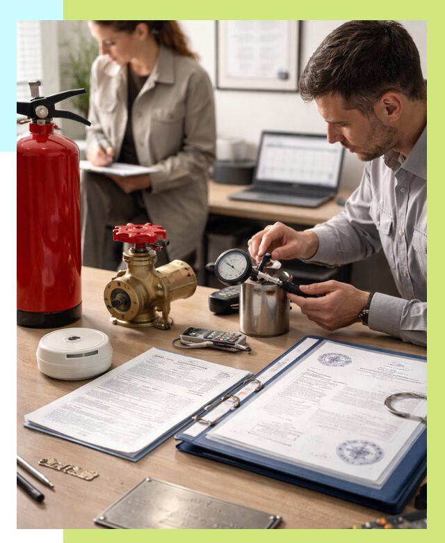 Сертификация пожарного оборудования в Мысках от 15215 р.|Алешин-Мси