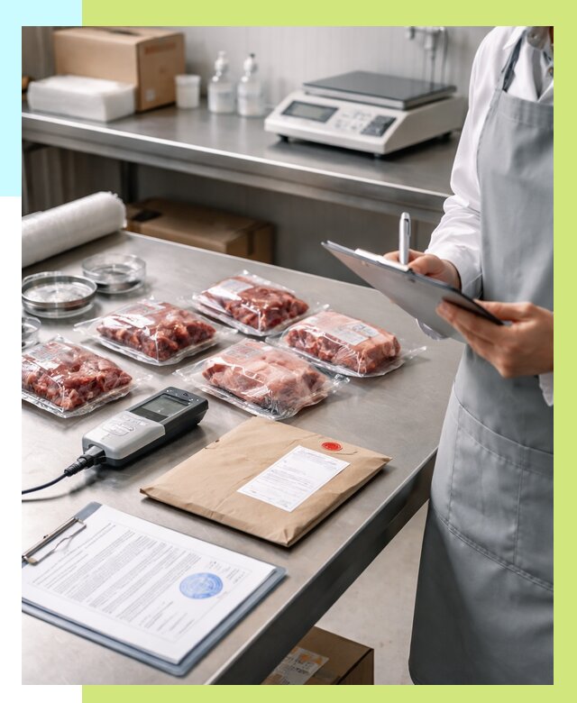 Сертификат на мясо и декларация в Мысках от 8622 р. | Алешин-Мси
