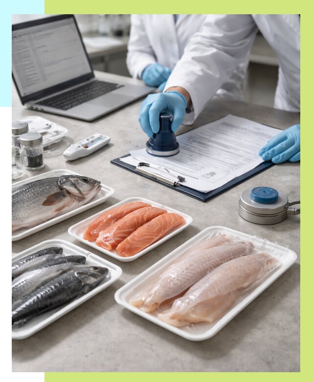 Сертификация рыбы и сертификат в Мысках от 15215 р. | Алешин-Мси