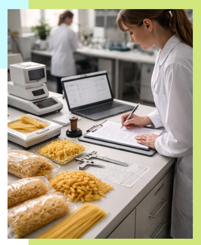 Сертификация макаронных изделий в Мысках от 15215 р. | Алешин-Мси