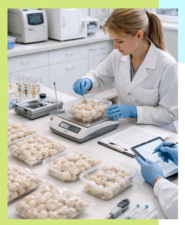 Сертификация пельменей и мясных полуфабрикатов в Мысках