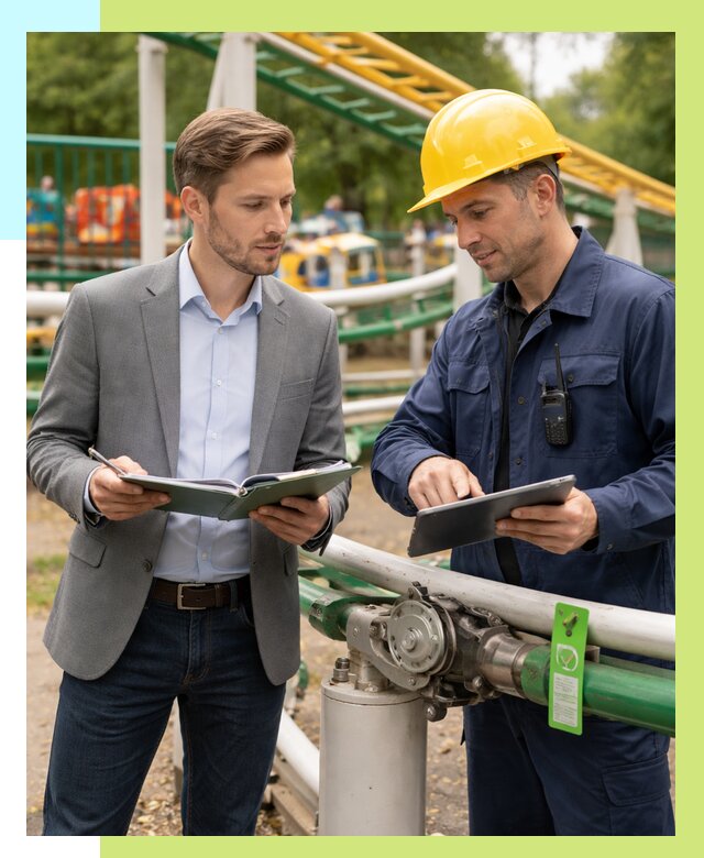 Сертификация аттракционов в Мысках от 45644 р. | Алешин-Мси