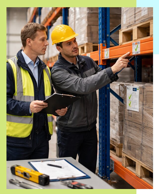 Сертификация стеллажей и складского оборудования в Мысках