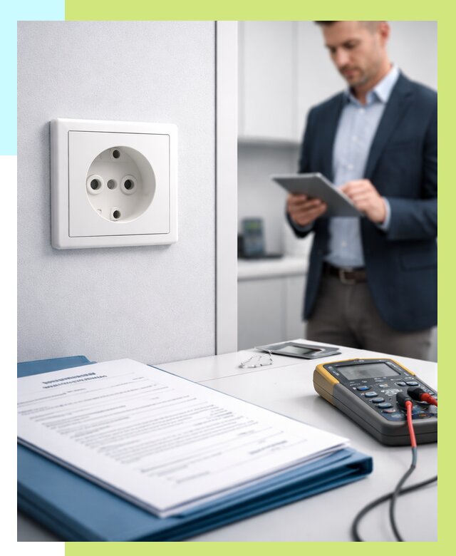 Сертификация розеток в Мысках от 8622 р. | Алешин-Мси