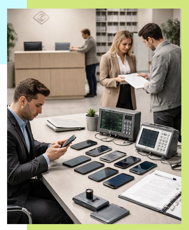 Сертификация телефонов в Мысках от 25358 р. под ключ | Алешин-Мси