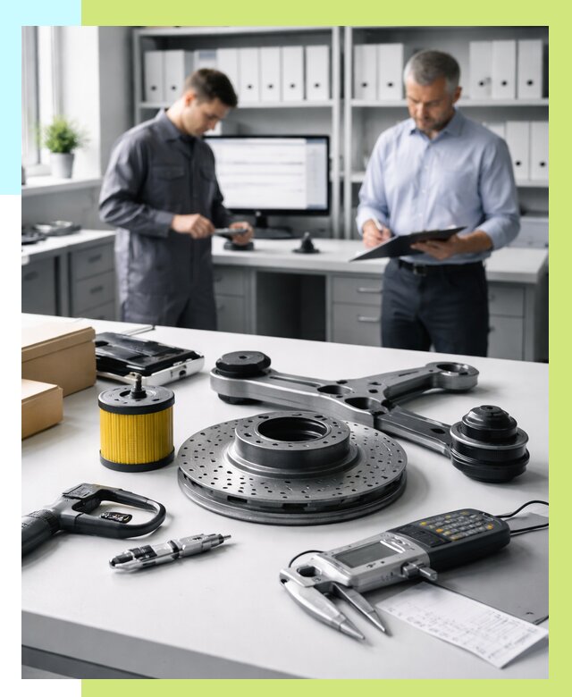 Сертификация автозапчастей в Мысках от 25358 р. | Алешин-Мси