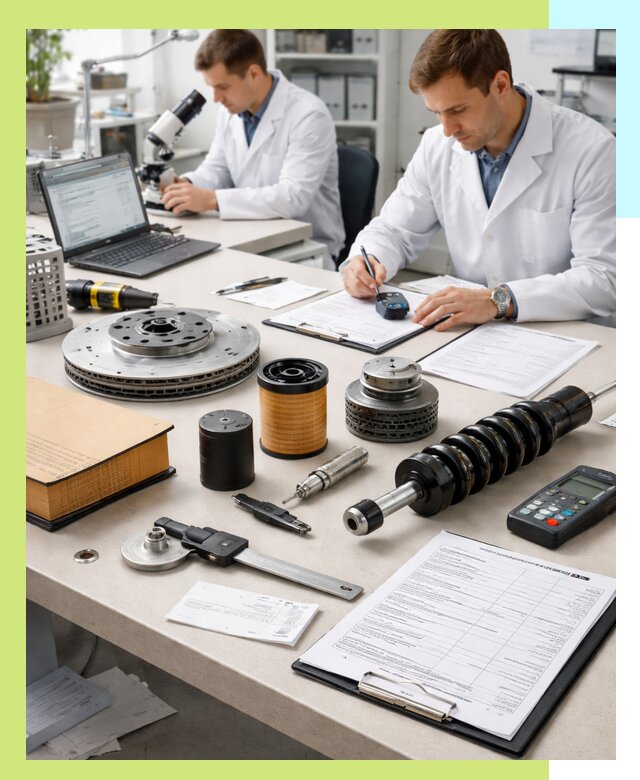 Сертификация автозапчастей и комплектующих в Мысках по ГОСТ