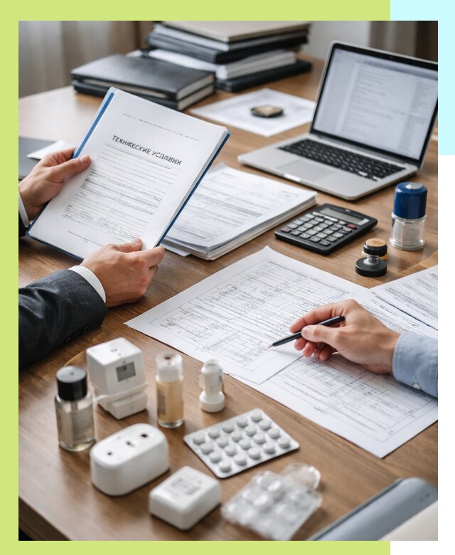 Регистрация технических условий ТУ для продукции в Мысках