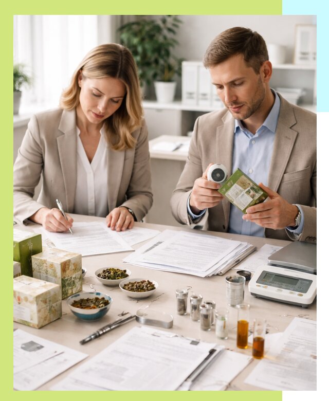 Разработка ТУ на чай и маркировку продукции в Мысках