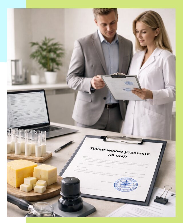 ТУ на сыры в Мысках срочно от 12172 р. — оформление | Алешин-Мси