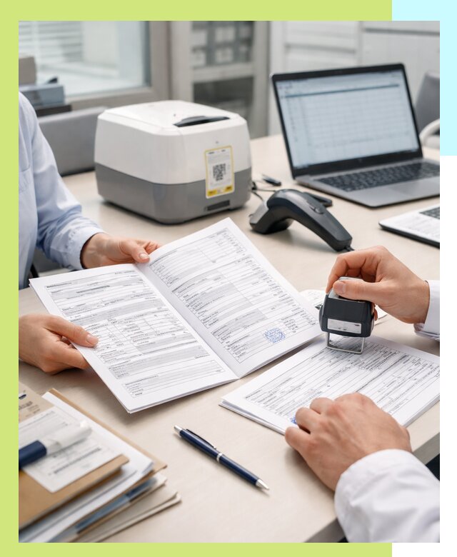 Оформление паспорта на товар и сопроводительных документов в Мысках