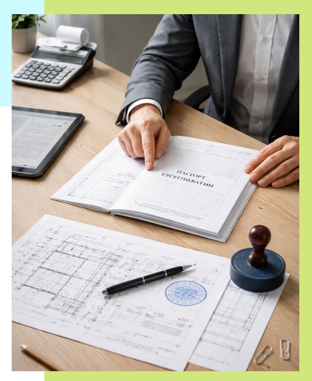 Паспорт эксплуатации в Мысках под ключ от 4564 р. Алешин-Мси