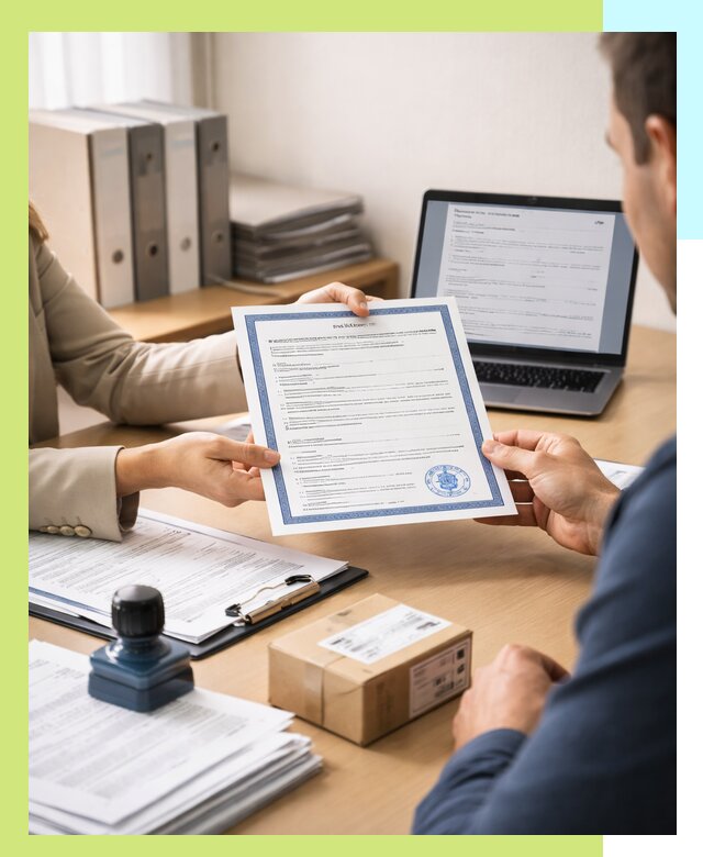 Оформление сертификата соответствия на продукцию в Мысках