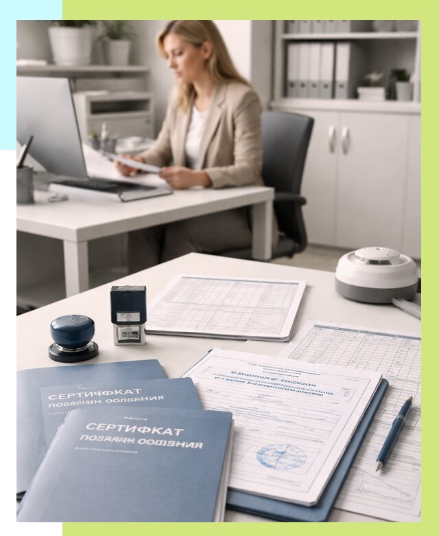 Сертификаты пожарной безопасности в Мысках от 15215 р. | Алешин-Мси