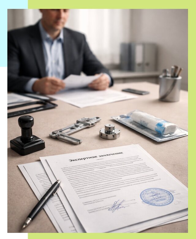 Экспертное заключение на продукцию в Мысках от 8622 р. | Алешин-Мси