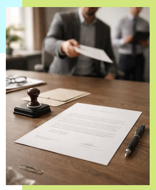 Отказное письмо по сертификации в Мысках от 3550 р. | Алешин-Мси