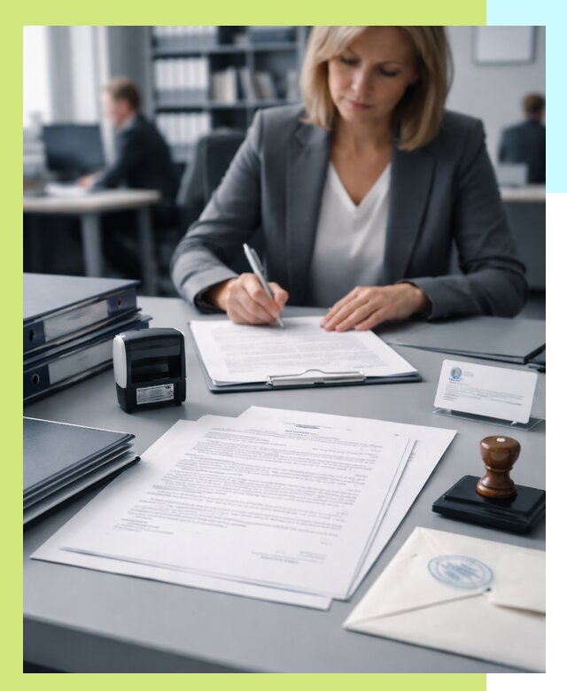 Оформление отказного письма для продукции и оборудования в Мысках