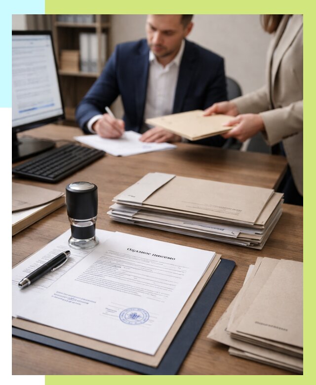 Отказное письмо для таможни в Мысках от 3043 р, Алешин-Мси