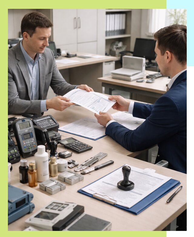 Оформление и получение заключения РЧЦ для оборудования в Мысках