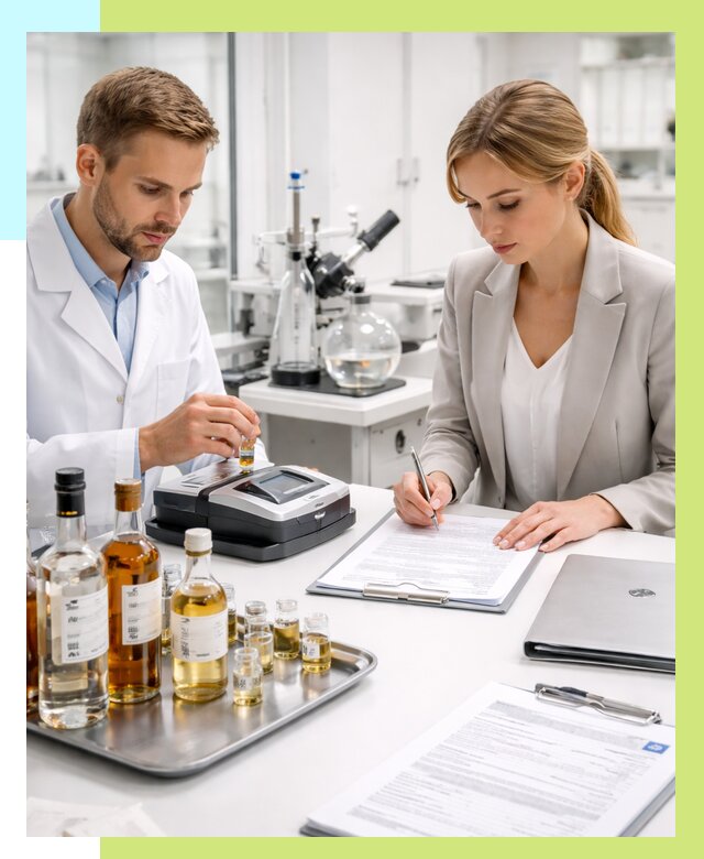 Заключение о спиртосодержании в Мысках, от 5072 р., Алешин-Мси