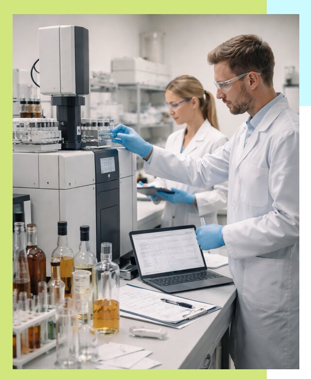 Выдача заключения о спиртосодержании продукции в Мысках