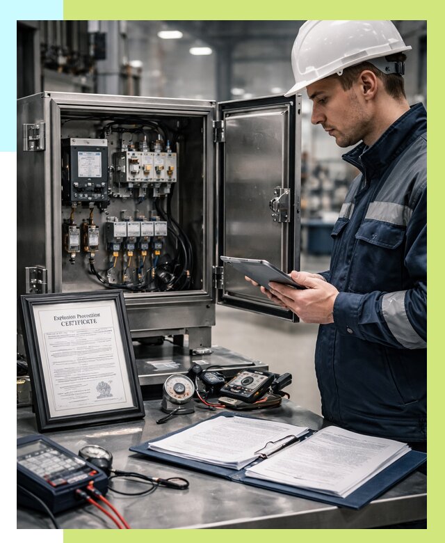 Сертификат взрывозащиты в Мысках от 45644 р. | Алешин-Мси