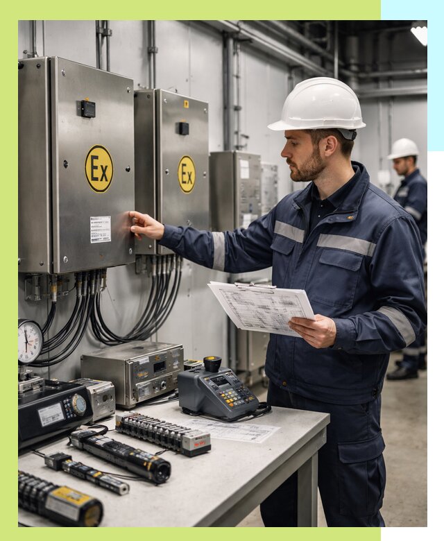 Сертификат взрывозащиты промышленного оборудования в Мысках