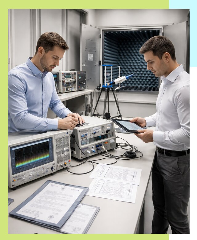 Оформление и выдача сертификата ЭМС для продукции в Мысках