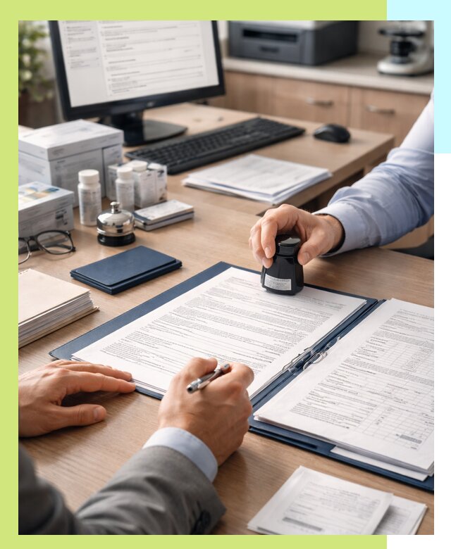 Регистрационное удостоверение на медицинское изделие в Мысках