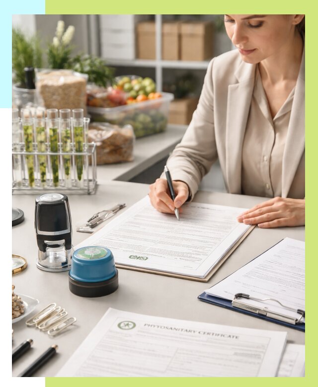 Фитосанитарный сертификат оформить в Мысках от 4564 р. | Алешин-Мси