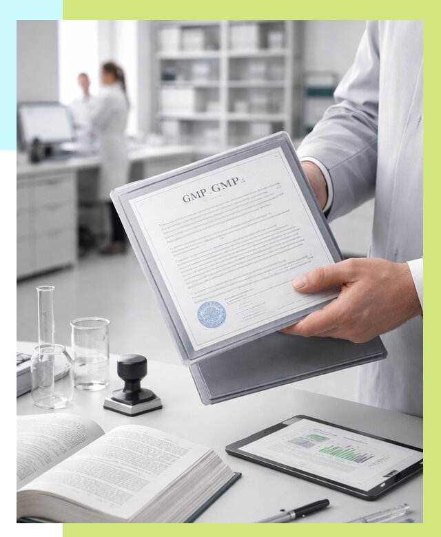 Сертификат GMP в Мысках под ключ от 86216 р. | Алешин-Мси