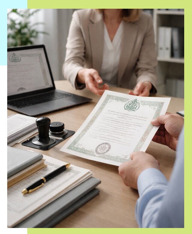 Халяль сертификат в Мысках, получить от 15215 р. | Алешин-Мси