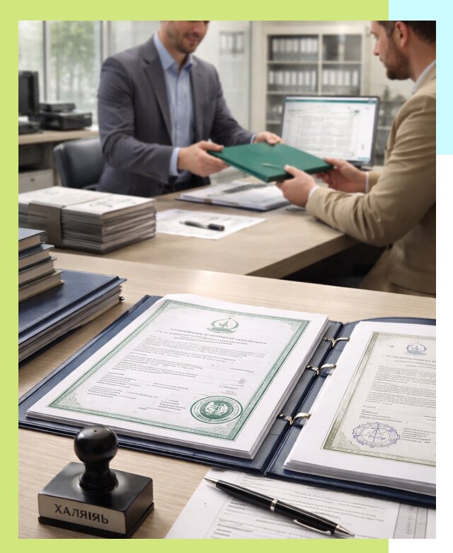 Выдача Халяль сертификата для продукции и услуг в Мысках