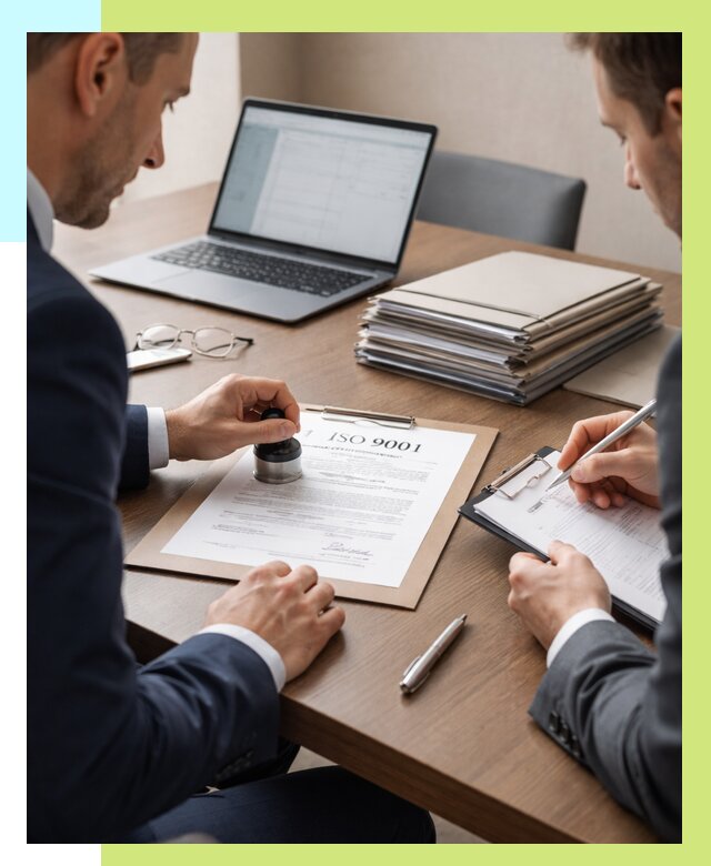 Сертификат ISO 9001 в Мысках купить от 81144 р. | Алешин-Мси