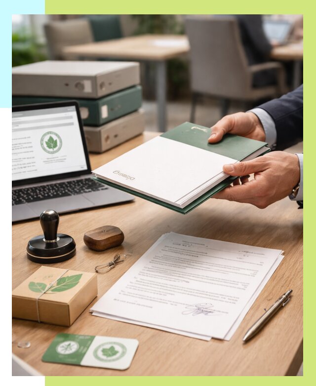 Сертификат ISO 14001 в Мысках от 35501 р. Заказать у Алешин-Мси