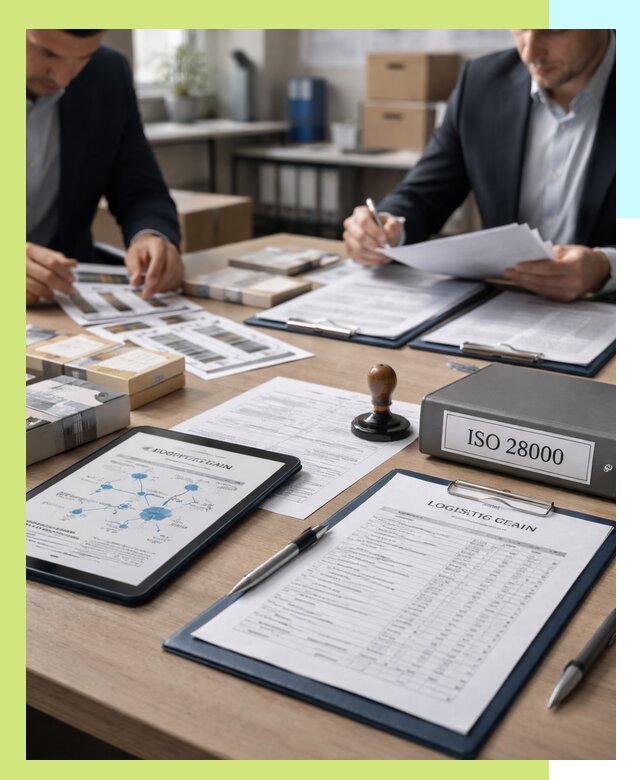 Получение сертификата ISO 28000 по безопасности цепи поставок в Мысках